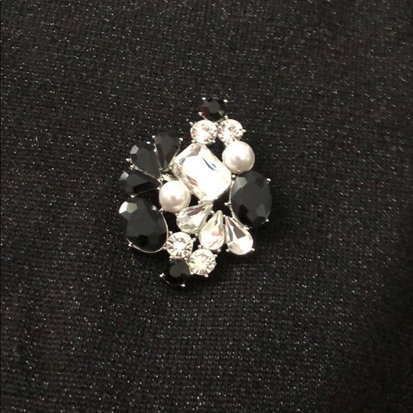 sparkly brooch